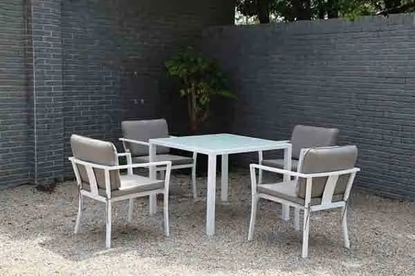 Set de comedor Bali cuadrado