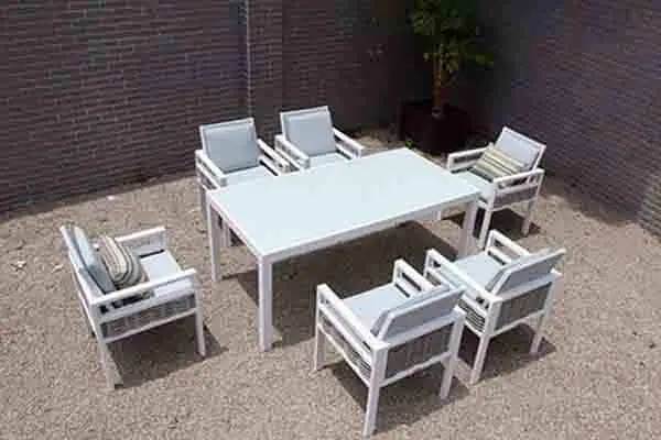Set de comedor de exterior Ibiza